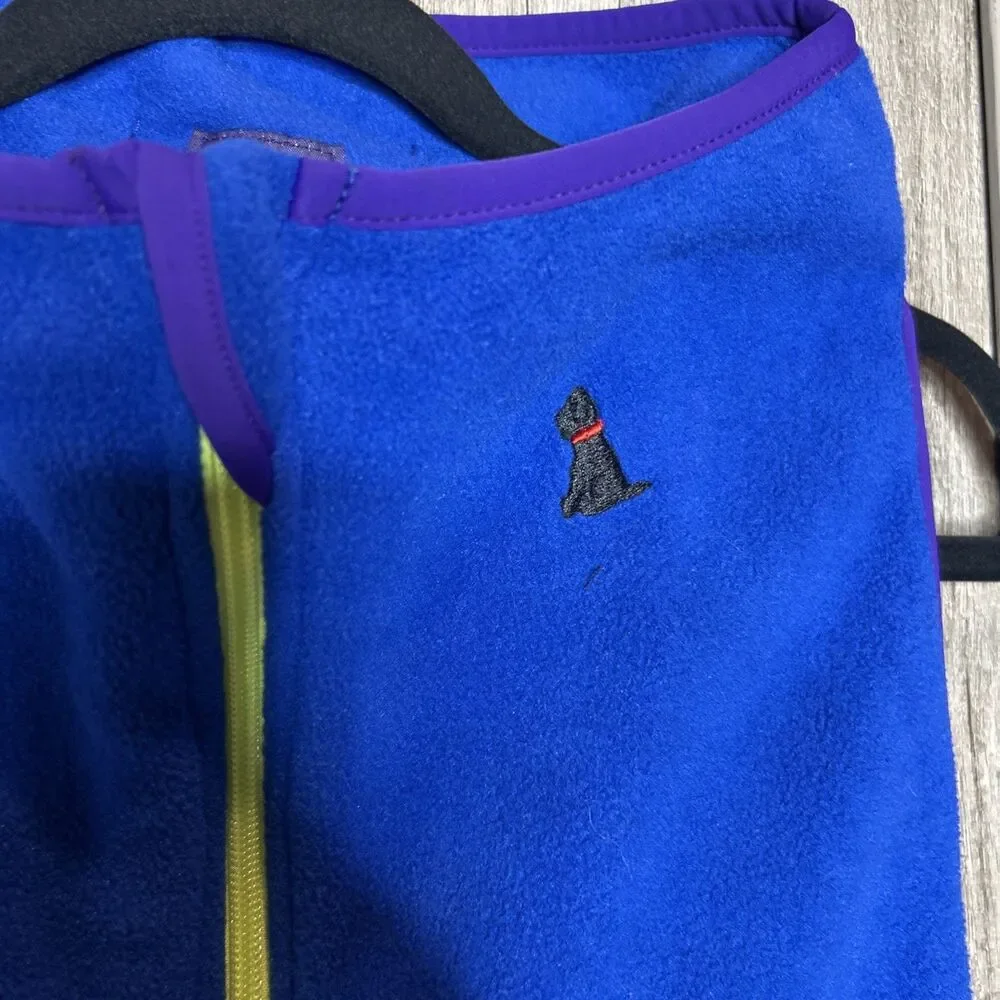 Cozey 7 TrailHopper Overalls Fleece Zipper Wearable Blanket Size 18 - 2T Blue